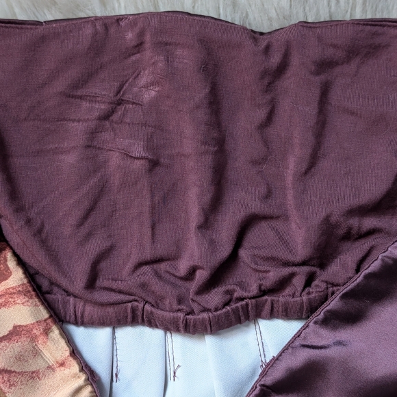 Free People Botanical Maxi Dress in Wine Combo - Picture 16 of 16